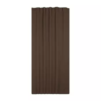 Набор rewagi из 80 петлевых планеров с прорезью - шторные планеры 50 мм, штора белая Haus und Deko, коричневый