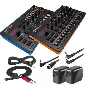 НАБОР Roland Aira Compact Series J-6 T-8 2-IN-1 ULTRA J-6 Chord Synthesizer