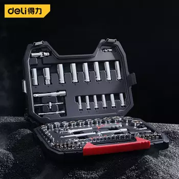 Набор розеток Deli серии 6,312,5 мм, 88 предметов DQ01088