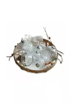 Набор рождественских украшений (6 шт.) Altena, прозрачные Loberon, klar