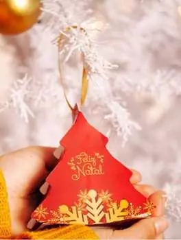 Набор рождественского мыла Essencias de Portugal Рождественская елка красная 3х20г, L&L LongLife