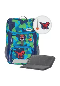 Набор рюкзаков Kid Schleich, 3 шт Step by Step, цвет Dinosaurs Velociraptor