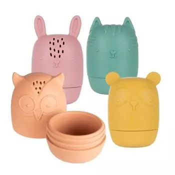 Набор съемных силиконовых игрушек для ванны Canpol Inna marka