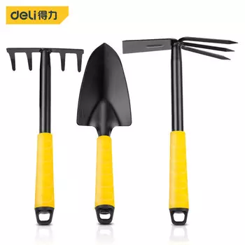 Набор садовых инструментов Deli из трех предметов DL580803