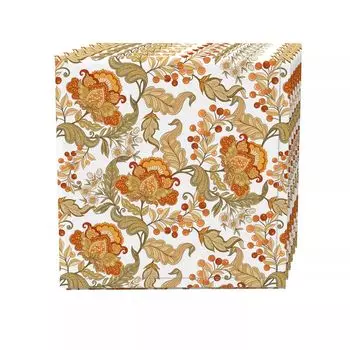 Набор салфеток, 100% полиэстер, набор из 4 шт., 18x18 дюймов, винтажный цветочный узор