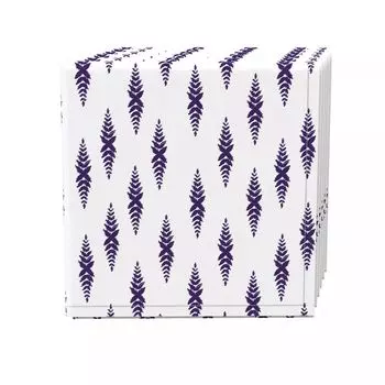 Набор салфеток из 4 шт., 100% хлопок, 20х20 дюймов, дизайн в стиле бохо