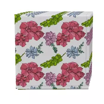 Набор салфеток из 4 шт., 100 % хлопок, 20x20 дюймов, Bold Botanicals