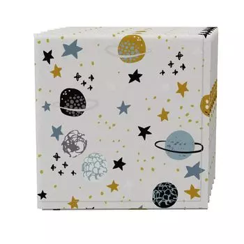 Набор салфеток из 4 шт., 100 % хлопок, 20x20 дюймов, Cartoon Galaxy