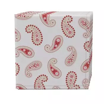 Набор салфеток из 4 шт., 100 % хлопок, 20x20 дюймов, Cute Pink Paisley