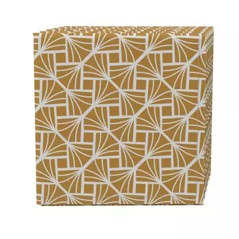 Набор салфеток из 4 шт., 100 % хлопок, 20x20 дюймов, Diamond Art Deco