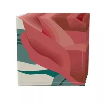 Набор салфеток из 4 шт., 100 % хлопок, 20x20 дюймов, цветочный 85