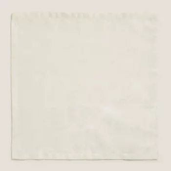 Набор салфеток Zara Home Floral Jacquard, 2 шт, светло-бежевый