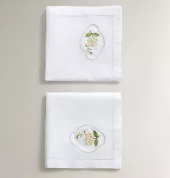 Набор салфеток Zara Home Floral Ramie, 2 шт