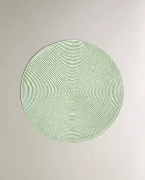Набор салфеток Zara Home Round, зеленый, 2 шт