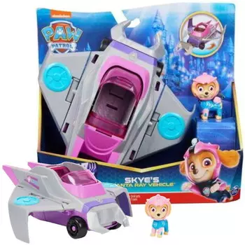 Набор щенков Aqua Paw Patrol, автомобиль, фигурка ската, Skye Spin Master
