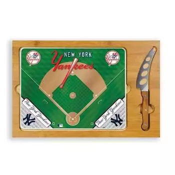 Набор сервировочных досок Picnic Time Нью-Йорк Янкиз со стеклянной столешницей
