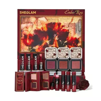 Набор Sheglam Ember Rose, 13 предметов