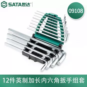 Набор шестигранных ключей SATA, 12 дюймов, длина 09108