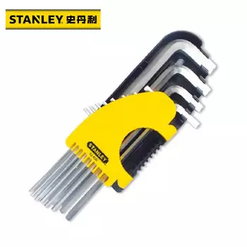 Набор шестигранных ключей Stanley с короткой рукояткой и шаровой головкой British, 7 предметов 94-552-23