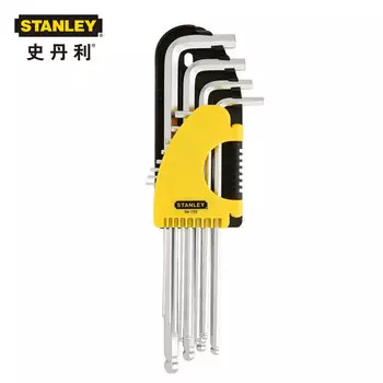 Набор шестигранных ключей Stanley с шаровой головкой дюймовой длины, 12 предметов 94-159-23