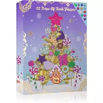 Набор шипучих средств для ванны 12 Days Of Bath Fizzers - 12 шт. I Heart Revolution