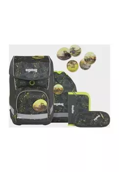 Набор школьных рюкзаков Кубо, 5 предметов ergobag, цвет Mhdreschbr