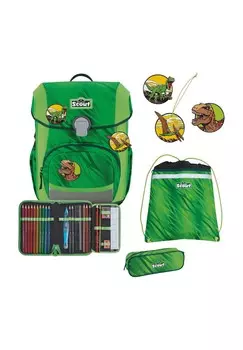 Набор школьных сумок, 4 шт Scout, цвет Dino Rex