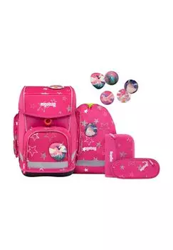 Набор школьных сумок, 5 штук ergobag, розовый