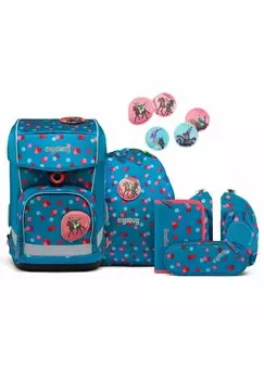 Набор школьных сумок CUBO LIGHT SET 6TLG INKL Ergobag, цвет blue