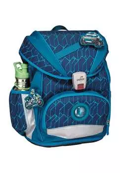 Набор школьных сумок Ergoflex - Blue Speed, 8 предметов DerDieDas, цвет Bunt