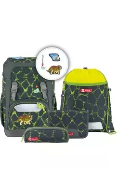 Набор школьных сумок GIANT SET 5TLG Step by Step, цвет dino life