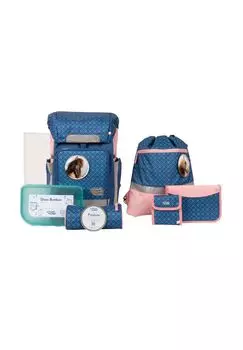 Набор школьных сумок Rebel Air+, 8 предметов school mood, цвет Mila