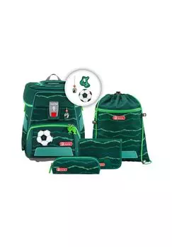 Набор школьных сумок SPACE Soccer Star, 5 штук Step by Step, зеленый