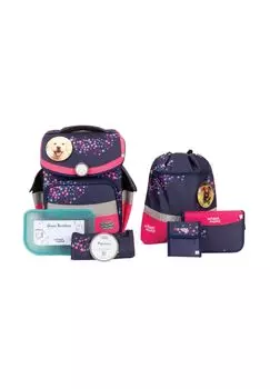 Набор школьных сумок Timeless Air+, 7 предметов School mood, цвет Aqua