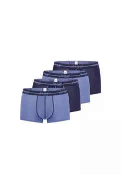 Набор шорт/брюк Hipster из 4 мужчин Начало Sloggi, цвет Blau / Dunkelblau