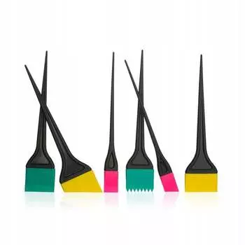 Набор силиконовых кистей, 6 шт. Labor Silicone Brushes E427, inna