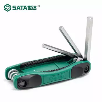 Набор складных шестигранных ключей SATA из 8 предметов 09121 – набор инструментов
