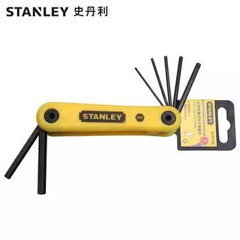 Набор складных шестигранных ключей STANLEY, 7 предметов, метрических 1,5-6 мм 69-261-23C