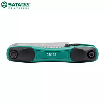 Набор складных шестигранных L-образных ключей SATA из 8 предметов, шестигранные 09121