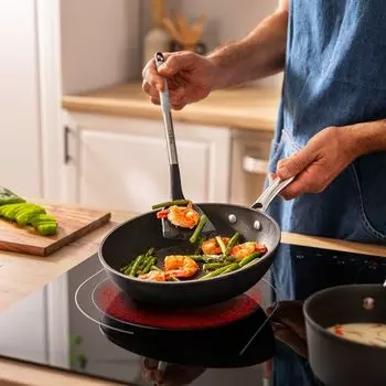 Набор сковород Cecotec Polka Fantasy 20-24-28 Ведро Серебро, черный