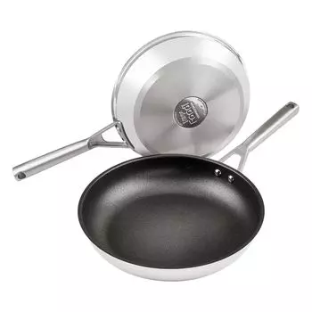 Набор сковород Ninja C62000EU Foodi ZEROSTICK, серебряная сковорода