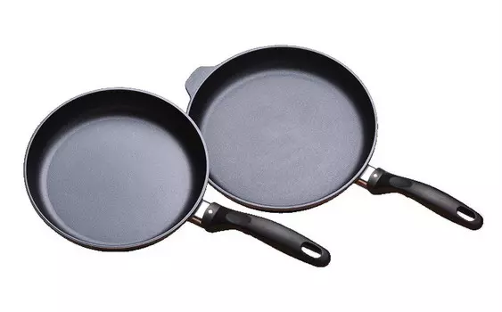 Набор сковород с антипригарным покрытием Swiss Diamond 2 шт, черный