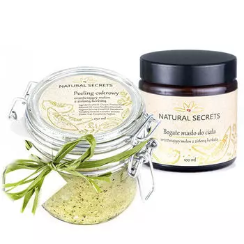 Набор: скраб для тела Natural Secrets Melon Z Zielon Herbat, 100 мл