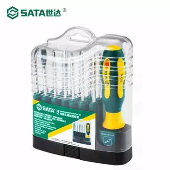 Набор сменных отверток SATA, 16 предметов 09346-Набор инструментов