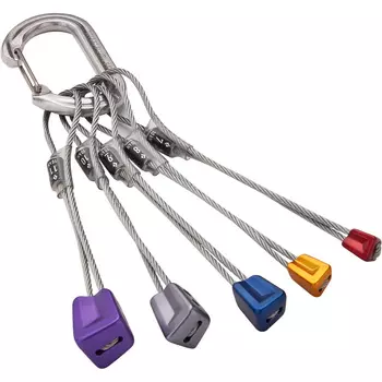 Набор смещенных стопоров №7 — 11 клиньев Black Diamond, серый