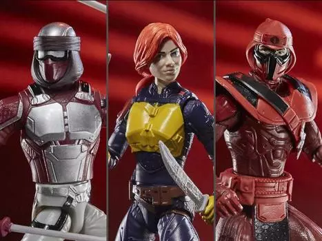 Набор Snake Eyes: G.I. Joe Origins Core Figures Wave 2 Set of 3 Figures Hasbro