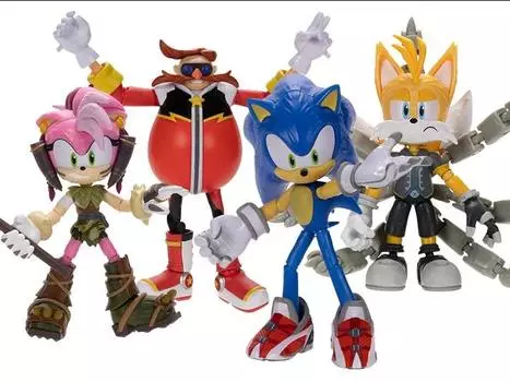 Набор Sonic Prime 5" Wave 1 Set of 4 Figures Jakks Pacific