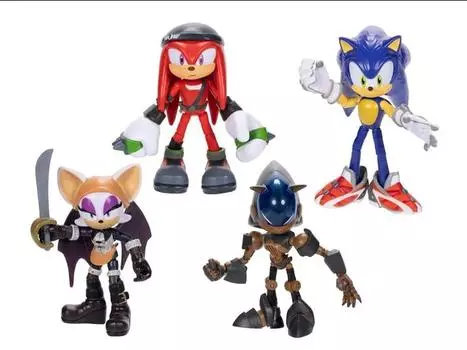 Набор Sonic Prime 5" Wave 4 Set of 4 Figures, Jakks Pacific