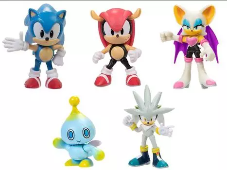 Набор Sonic The Hedgehog 2.5" Figures Wave 13 Set of 5 Figures Jakks Pacific