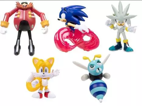 Набор Sonic The Hedgehog 2.5" Figures Wave 14 Set of 5 Figures Jakks Pacific